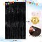 Black Fringe Curtain Party Streamers 2Pack 3.3x8.3 Ft Foil Fringe Backdrop Curtains for Birthday Wedding Bridal Baby Shower Halloween Decor Tinsel Streamers Black Party Decorations Door Streamers